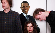 Low, Tapes 'n Tapes Dudes Play MN Obama Benefit