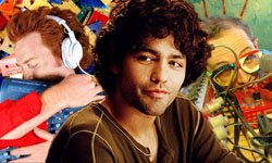 Adrian Grenier (Yes, the Guy From "Entourage"), Dan Deacon, and Liars Judge Rafter Video Contest