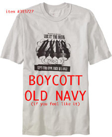 OXES Sue Old Navy Over T-Shirt Design