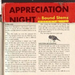 Appreciation Night Appreciation Night