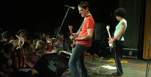 Photos: The Thermals / Menomena Invade High School [Portland, OR; 05/11/07]