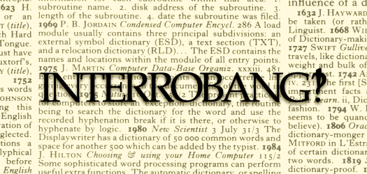 Interrobang (?!) #26