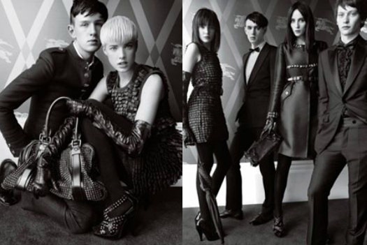 Patrick Wolf Models for Burberry