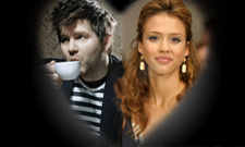 Jessica Alba Big Ups LCD Soundsystem