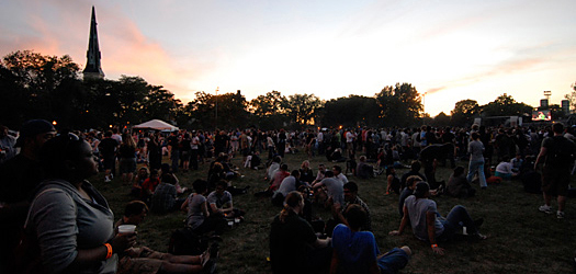 Pitchfork Music Festival 2007: Friday