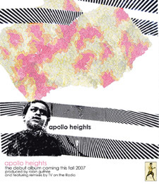 Apollo Heights Befriend TVOTR, Mos Def, Cocteau Twin