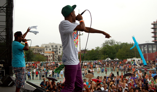 Photos: Spank Rock / YACHT / The Cool Kids / Flosstradamus & Kid Sister [Brooklyn, NY; 08/19/07]