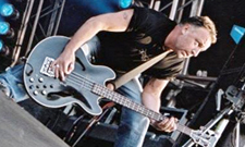 Freebass (Peter Hook, Andy Rourke, Mani) in the Studio