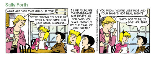 Indie Rock Hits the Funny Pages