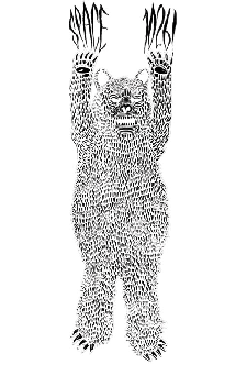 Daniel Johnston, Lightning Bolt's Chippendale Show Art