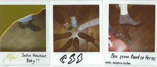 Bloc Party, BOH, CSS, Manu Chao Show Off...Shoes!