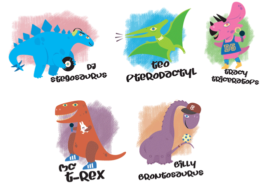 Prince Paul, Chali 2na Are Rapping Baby Dinosaurs