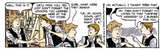 Indie Rock Hits the Funny Pages, Again