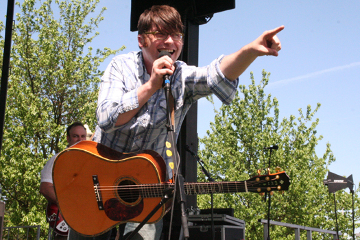 Photos: The Decemberists at Barack Obama Rally [Portland, OR; 05/18/08]