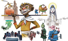 Gorillaz Craft Promos for BBC Olympics Coverage